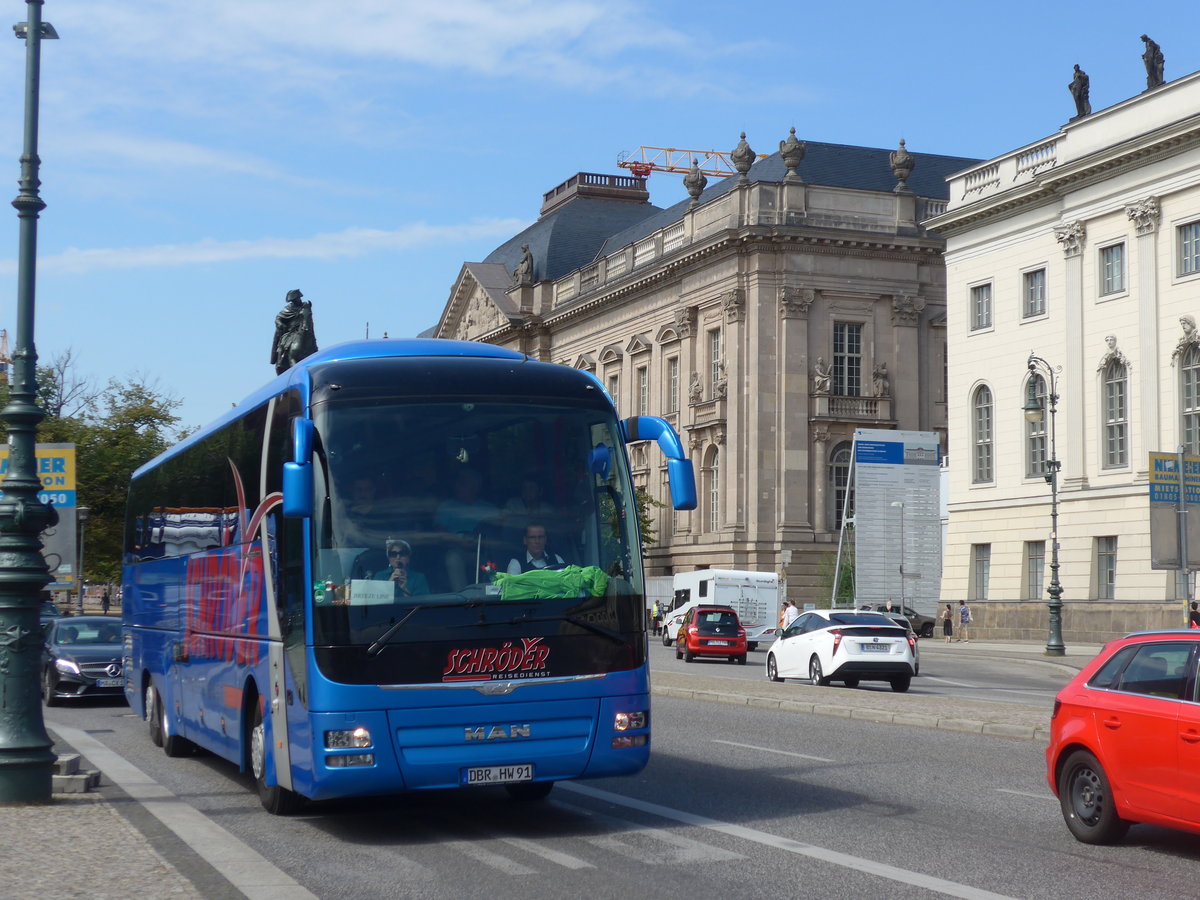 (183'333) - Schrder, Rostock - DBR-HW 91 - MAN am 10. August 2017 in Berlin, Staatsoper