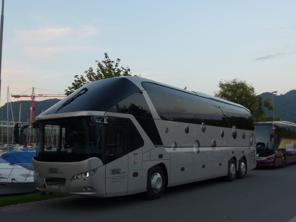 (183'524) - Heggli, Kriens - Nr. 37/LU 146'496 - Neoplan am 17. August 2017 in Thun, Strandbad