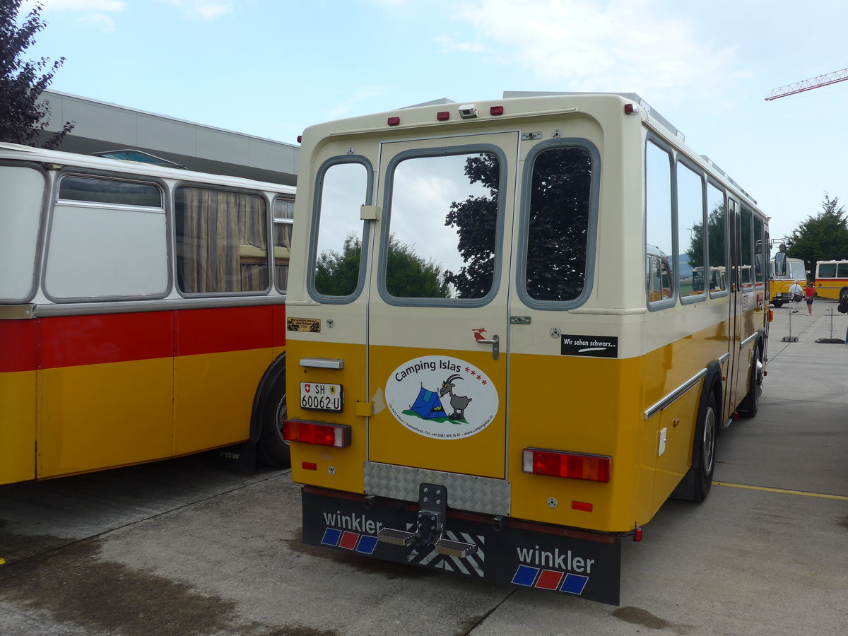 (184'382) - Oberhnsli, Thayngen - SG 60'062 U - FBW/Tscher (ex Bus-Halter, Wil Nr. 9) am 26. August 2017 in Oberkirch, CAMPUS Sursee