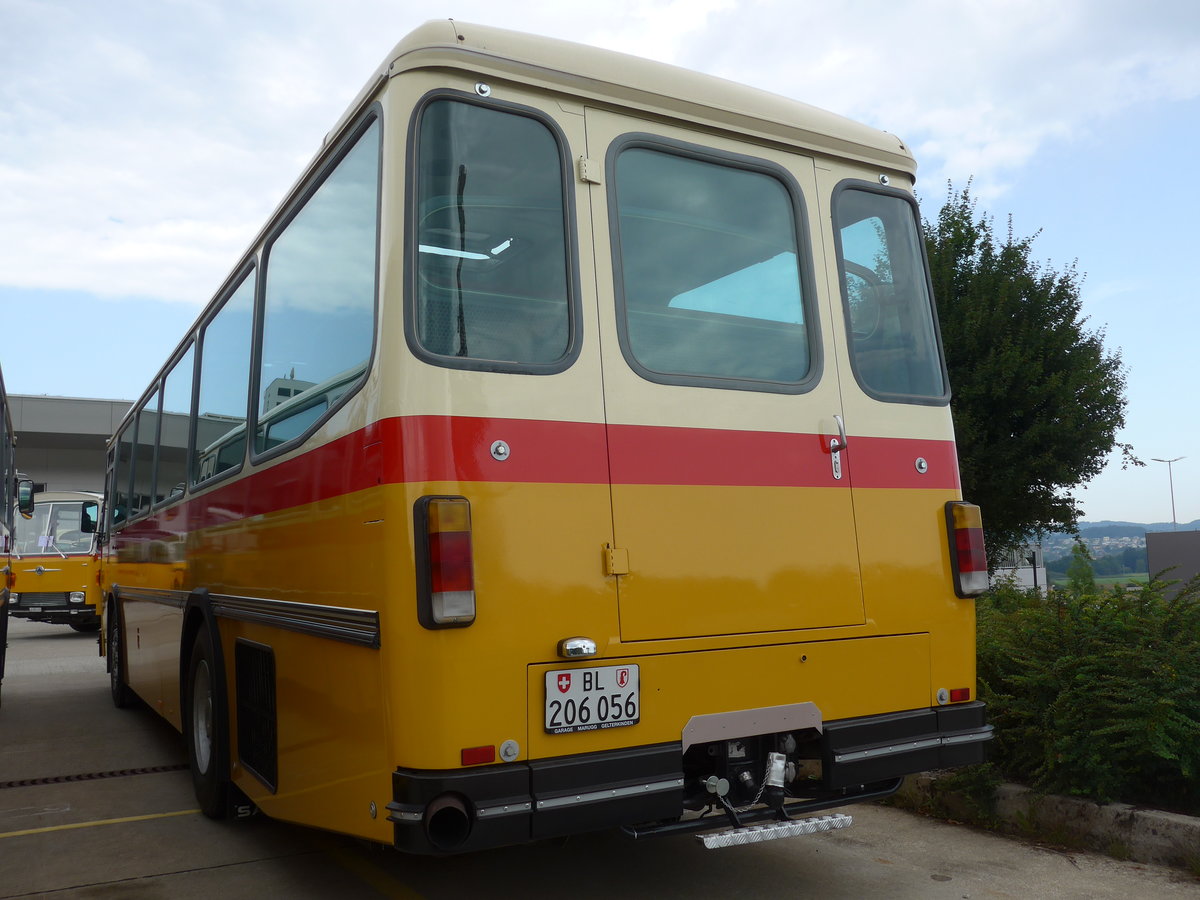 (184'392) - Marugg, Gelterkinden - BL 206'056 - Saurer/Hess (ex Drfelt, D-Gahlenz; ex P 24'254) am 26. August 2017 in Oberkirch, CAMPUS Sursee