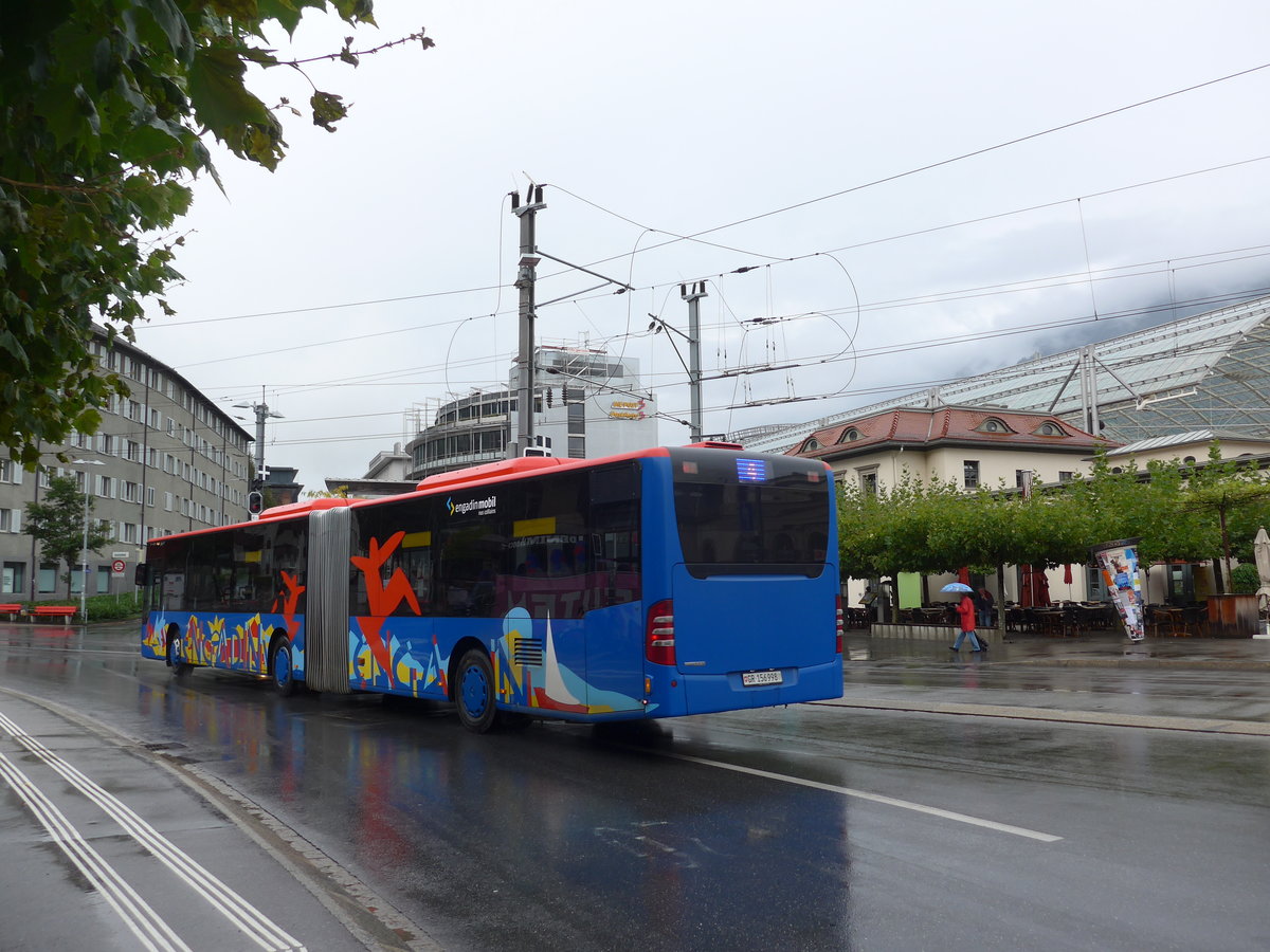 (184'790) - SBC Chur - Nr. 98/GR 156'998 - Mercedes am 16. September 2017 beim Bahnhof Chur