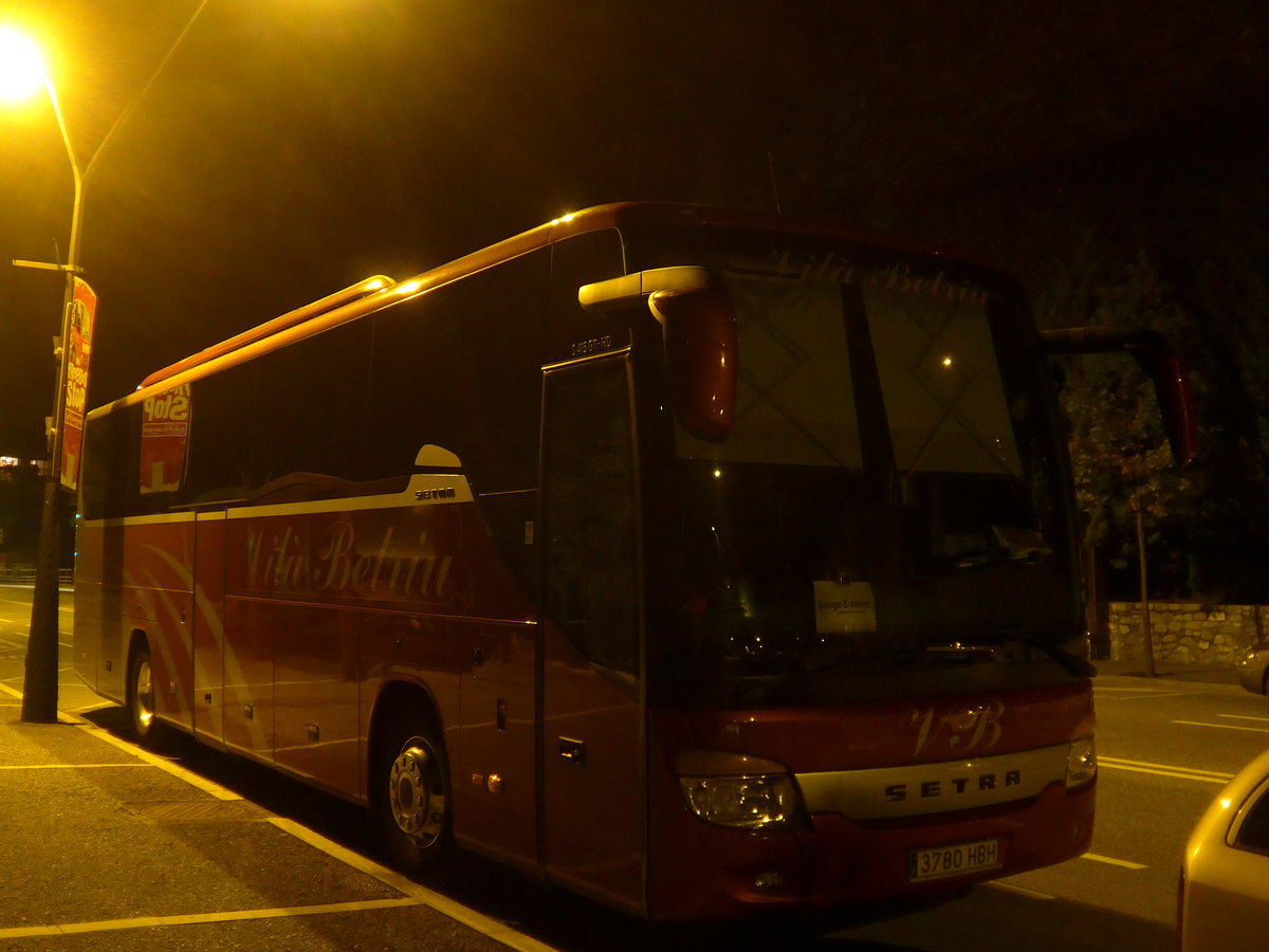 (185'284) - Aus Spanien: Vil Betriu, Organy - 3780 HBH - Setra am 26. September 2017 in La Massana