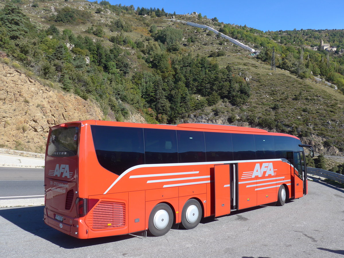 (185'633) - Aus der Schweiz: AFA Adelboden - Nr. 16/BE 21'181 - Setra am 29. September 2017 bei Sauto