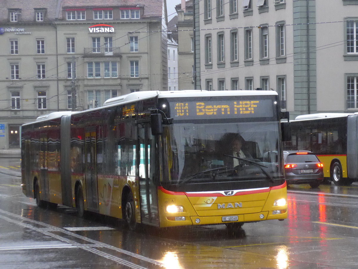 (186'573) - Steiner, Ortschwaben - Nr. 4/BE 48'148 - MAN am 25. November 2017 in Bern, Schanzenstrasse