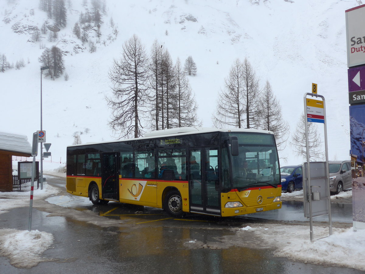 (188'798) - Jenal, Samnaun - GR 18'656 - Mercedes (ex PostAuto Graubnden) am 16. Februar 2018 in Samnaun, Riva