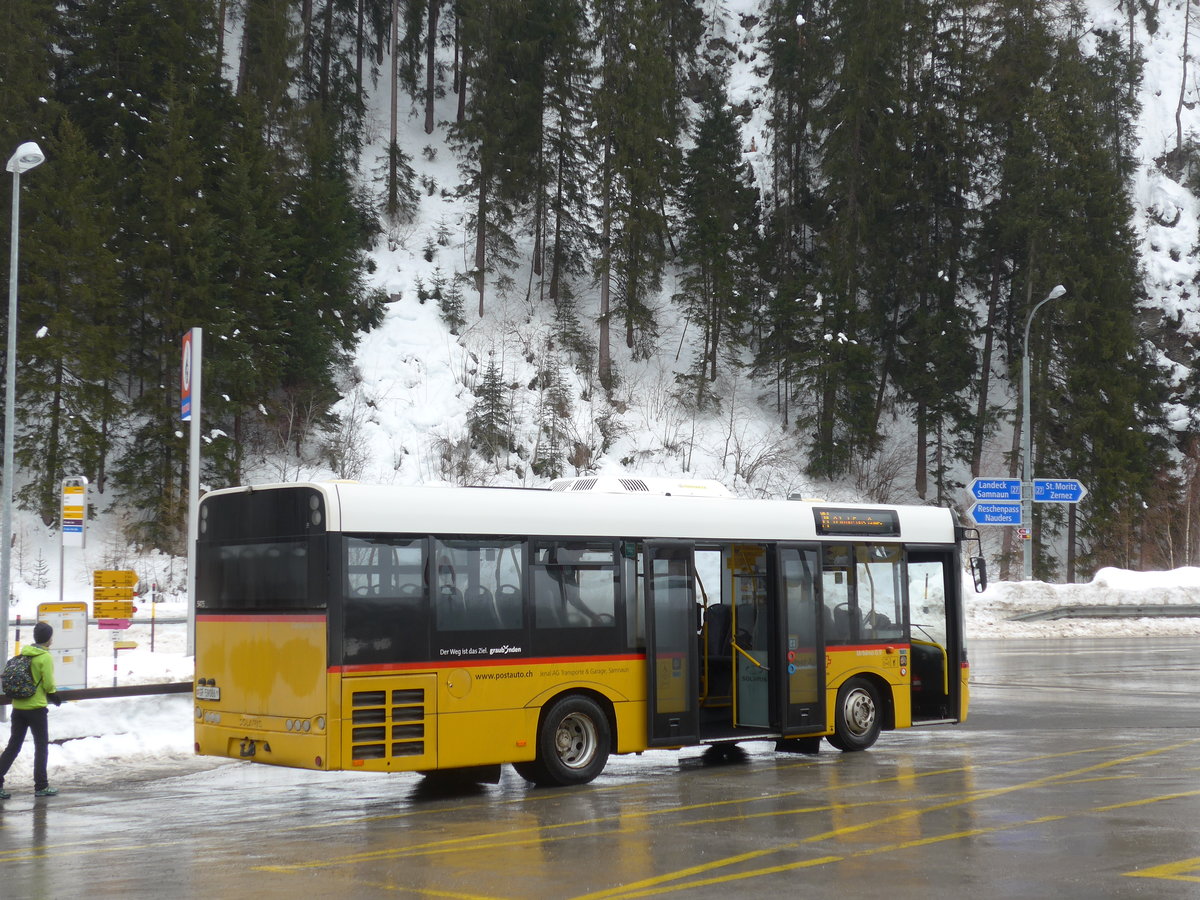 (188'802) - Jenal, Samnaun - GR 59'086 - Solaris (ex Zegg, Samnaun; ex Bossi&Hemmi, Tiefencastel) am 16. Februar 2018 in Martina, Cunfin