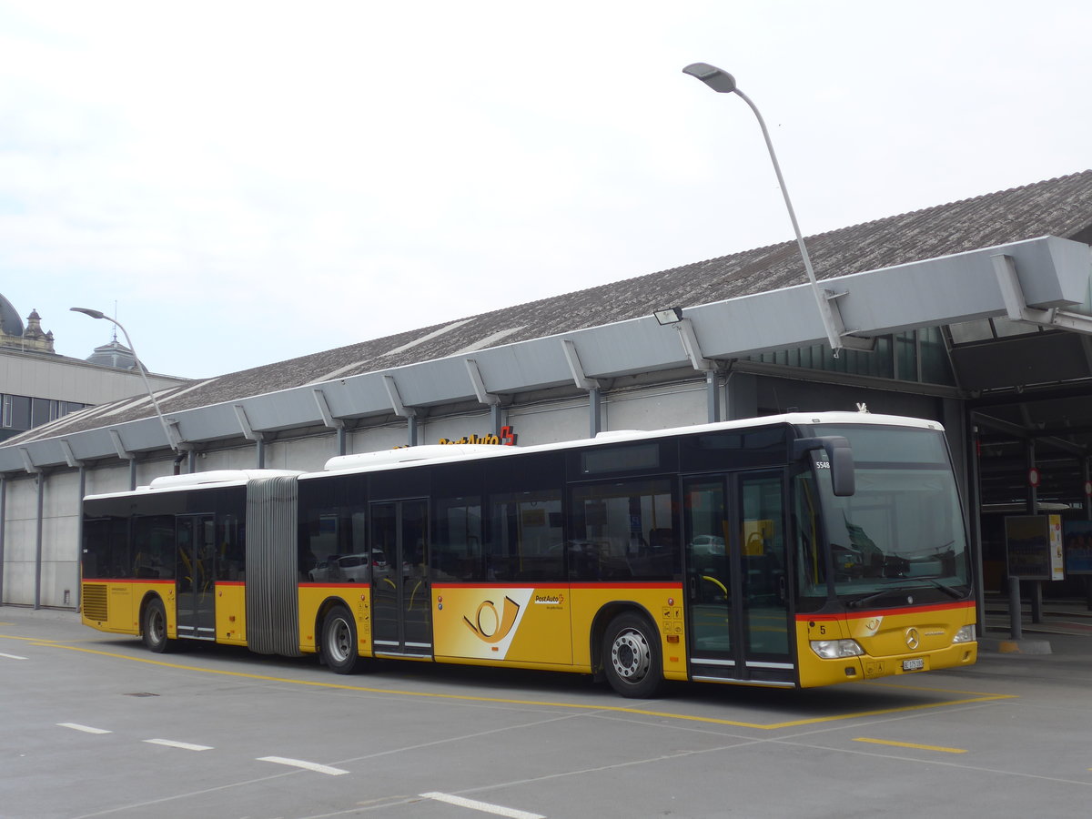 (189'611) - Steiner, Ortschwaben - Nr. 5/BE 175'180 - Mercedes am 26. Mrz 2018 in Bern, Postautostation