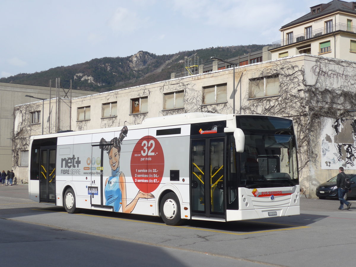 (189'707) - BS Sierre - VS 133'227 - Temsa am 30. Mrz 2018 beim Bahnhof Sierre