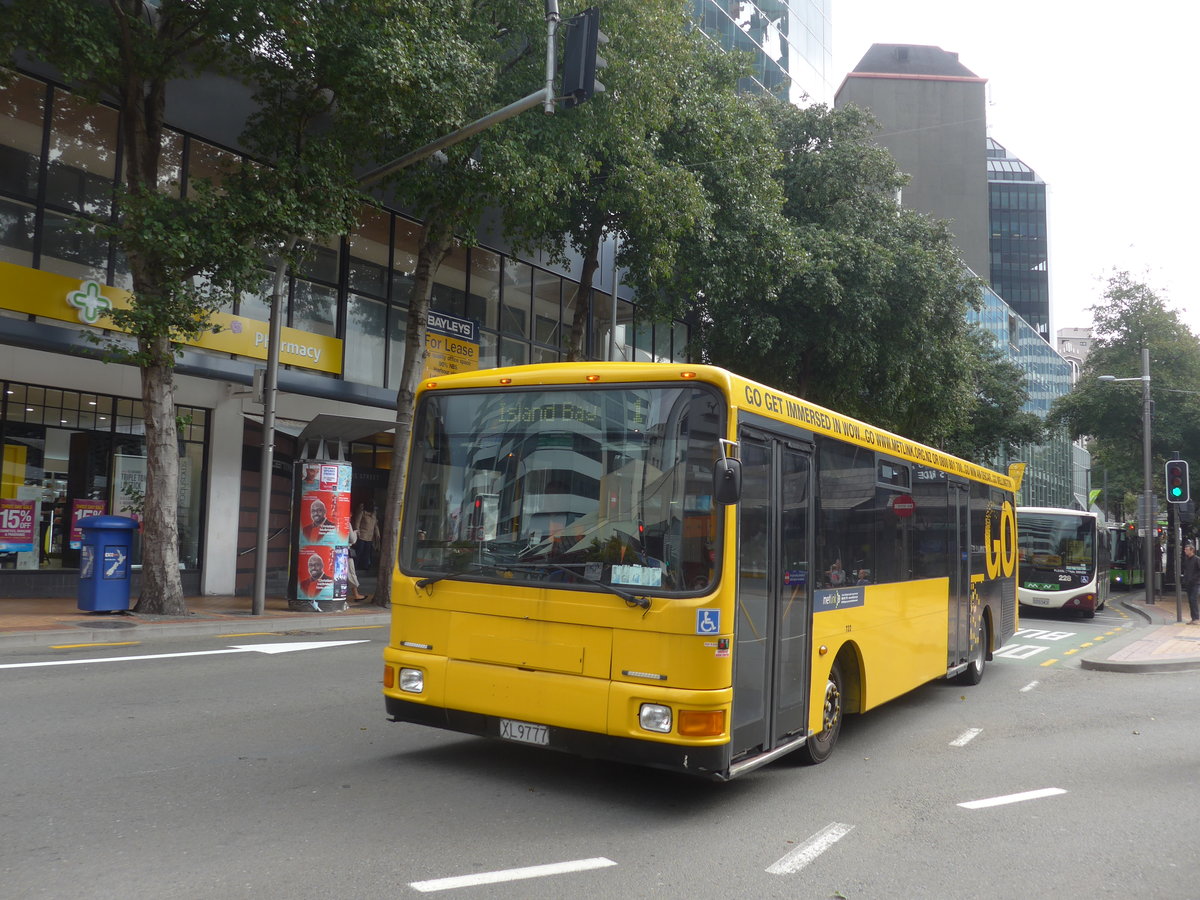 (191'712) - GO Wellington - Nr. 732/XL9777 - MAN/Designline (ex Stagecoach, Auckland Nr. 732) am 27. April 2018 in Wellington