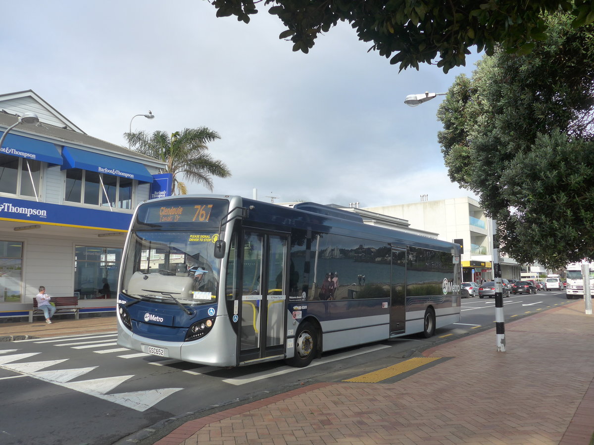 (191'919) - AT Metro, Auckland - Nr. NB4201/GSC652 - Alexander Dennis/KiwiBus am 30. April 2018 in Auckland