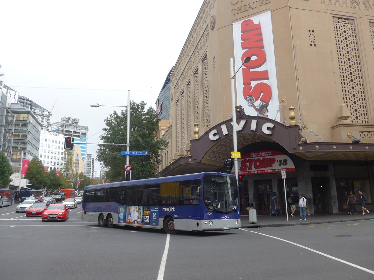 (192'036) - Metrolink, Auckland - Nr. 808/ZI7448 - MAN/Fairfax am 30. August 2018 in Auckland