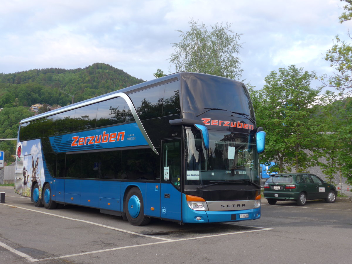 (192'931) - Zerzuben, Visp-Eyholz - Nr. 20/VS 64'233 - Setra am 7. Mai 2018 in Thun, Seestrasse