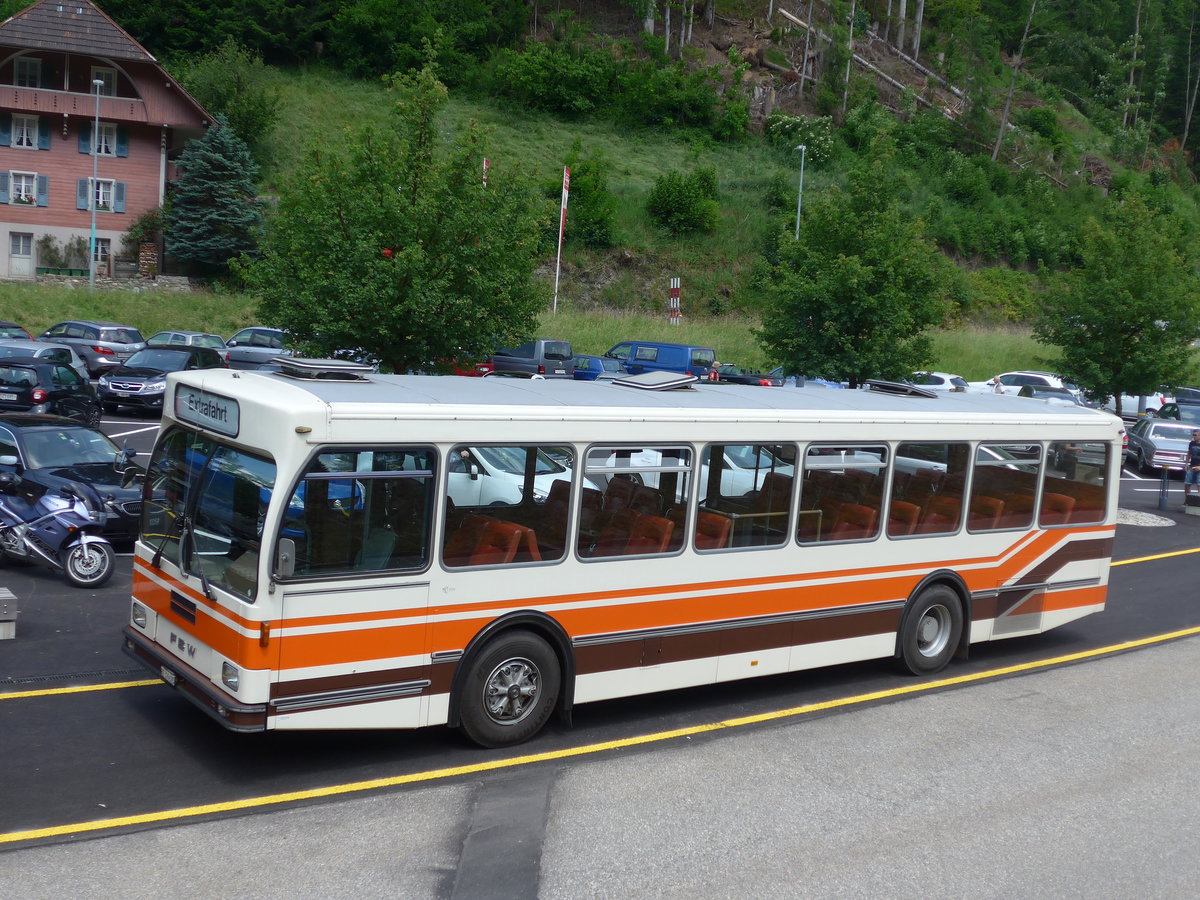 (193'729) - Wegmller, Mnsingen - BE 399'675 - FBW/R&J (ex Bamert, Wollerau) am 3. Juni 2018 in Trubschachen, Kambly