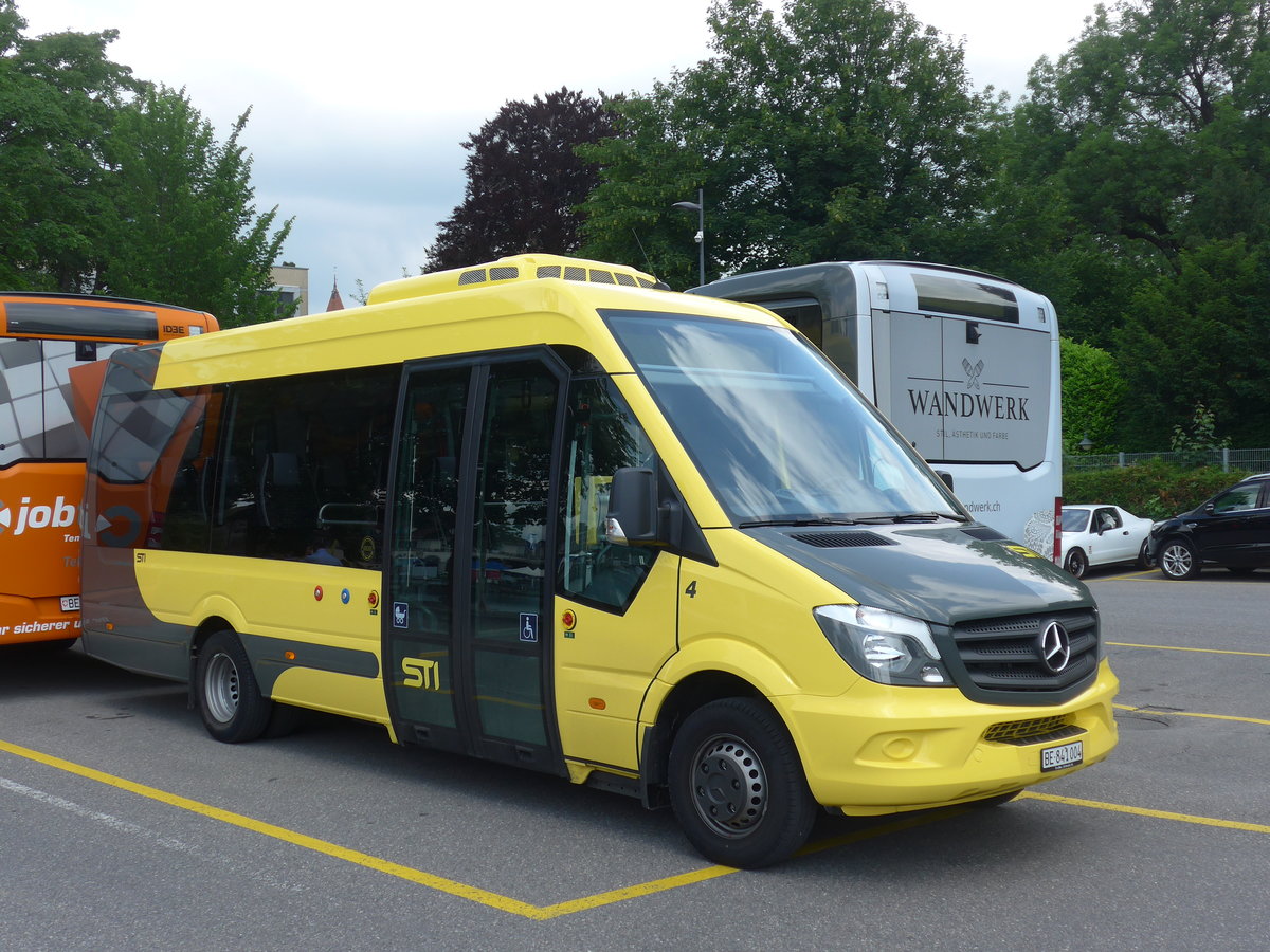 (193'761) - STI Thun - Nr. 4/BE 841'004 - Mercedes am 8. Juni 2018 bei der Schifflndte Thun