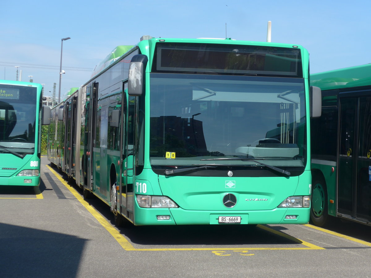 (193'891) - BVB Basel - Nr. 710/BS 6669 - Mercedes am 10. Juni 2018 in Basel, Garage Rankstrasse