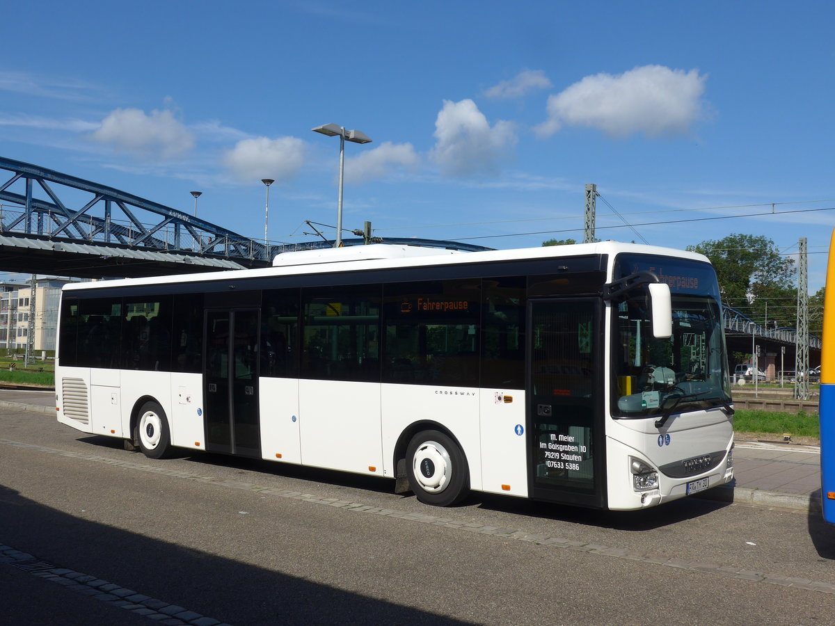 (194'137) - Meier, Staufen - FR-TM 30 - Iveco am 18. Juni 2018 beim Bahnhof Freiburg