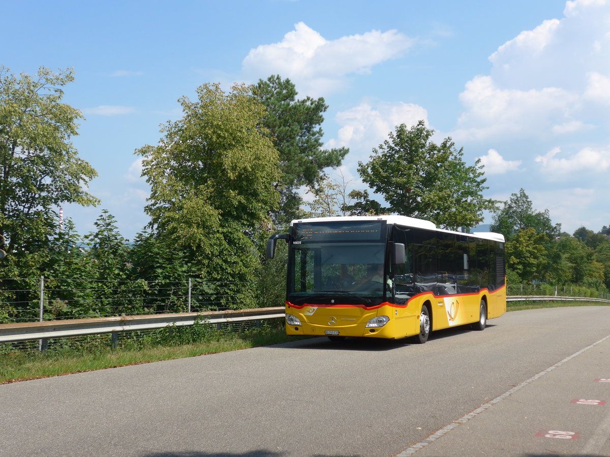 (195'131) - PostAuto Nordschweiz - AG 269'830 - Mercedes am 23. Juli 2018 beim Bahnhof Stein-Sckingen