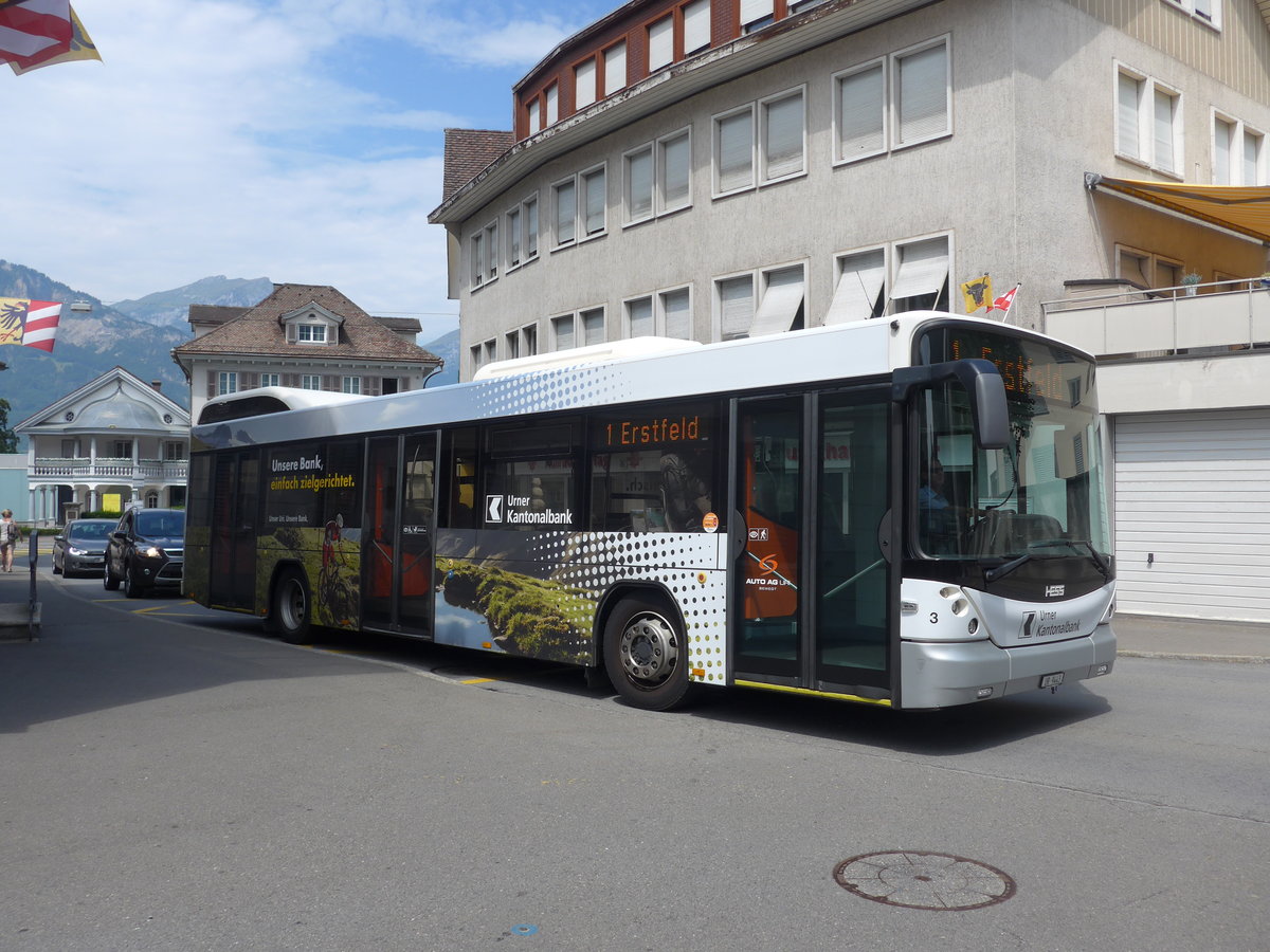 (195'430) - AAGU Altdorf - Nr. 3/UR 9443 - Hess am 1. August 2018 in Altdorf, Gemeindehaus