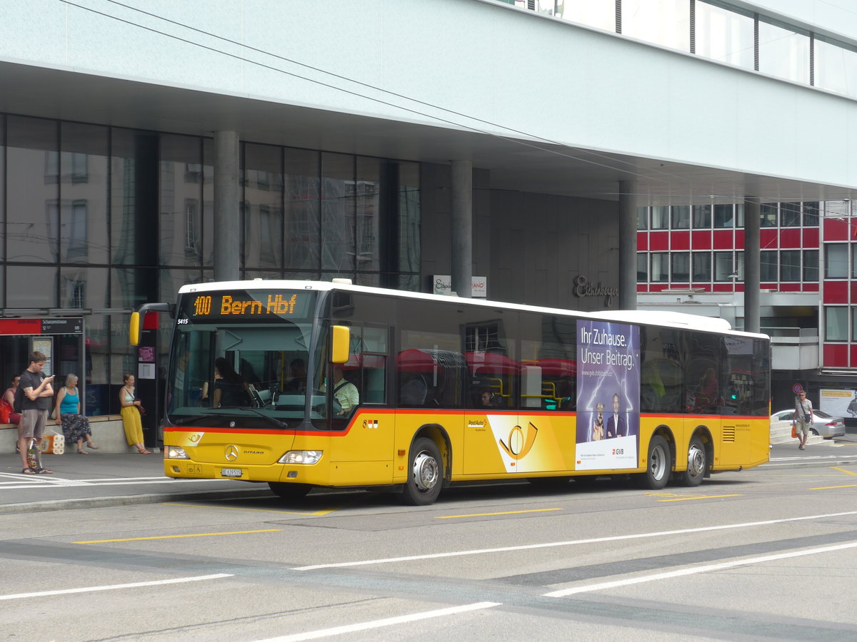 (195'480) - AVA Aarberg - Nr. 5/BE 639'515 - Mercedes am 1. August 2018 in Bern, Schanzenstrasse