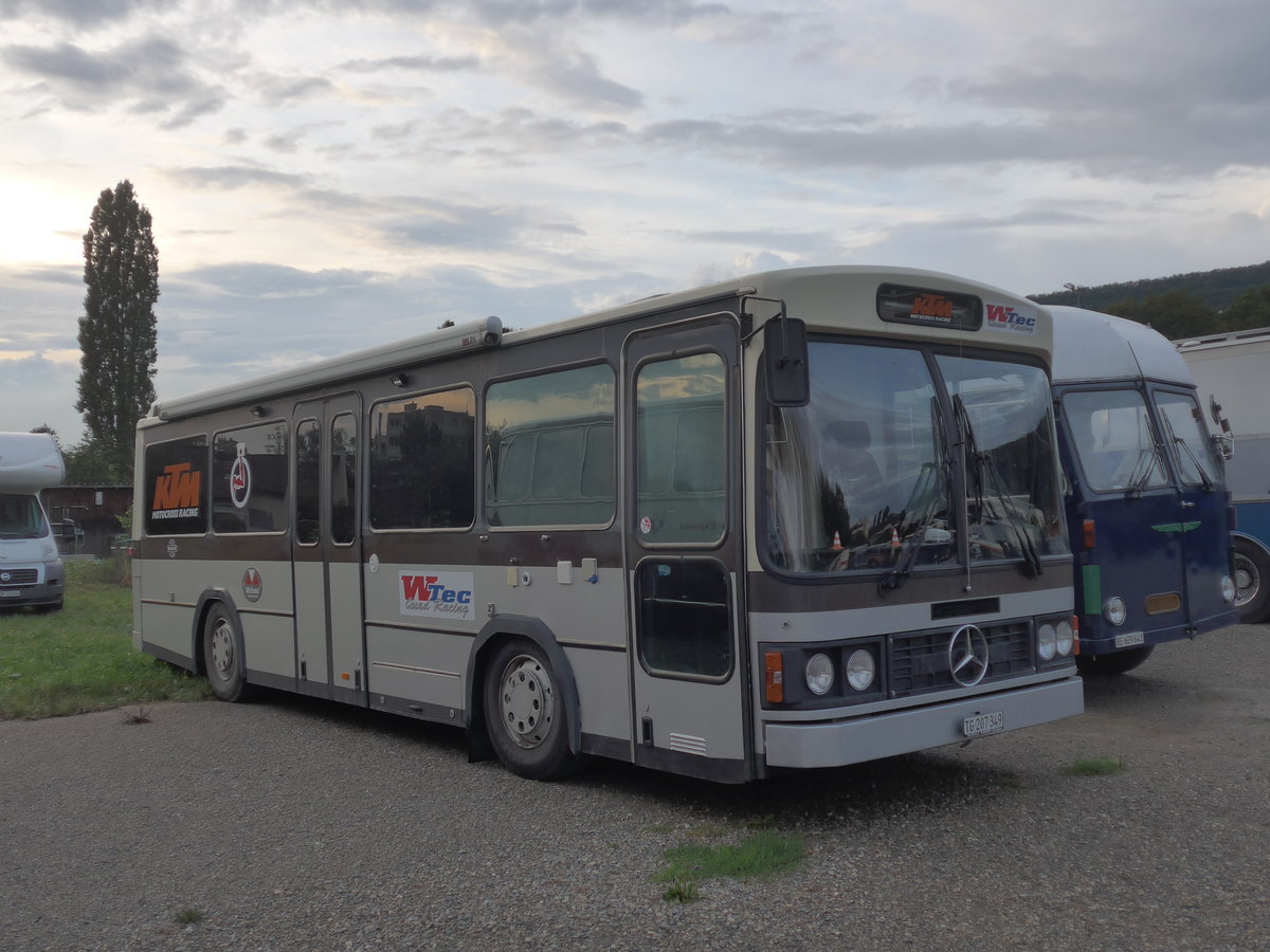 (195'923) - Mattmann, Bichelsee - TG 207'349 - Mercedes/FHS am 17. August 2018 in Wettingen, Zirkuswiese