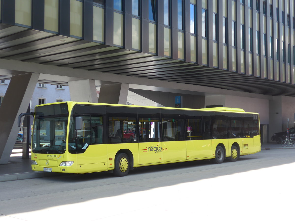 (196'670) - PostBus - BD 13'347 - Mercedes am 10. September 2018 beim Bahnhof Innsbruck