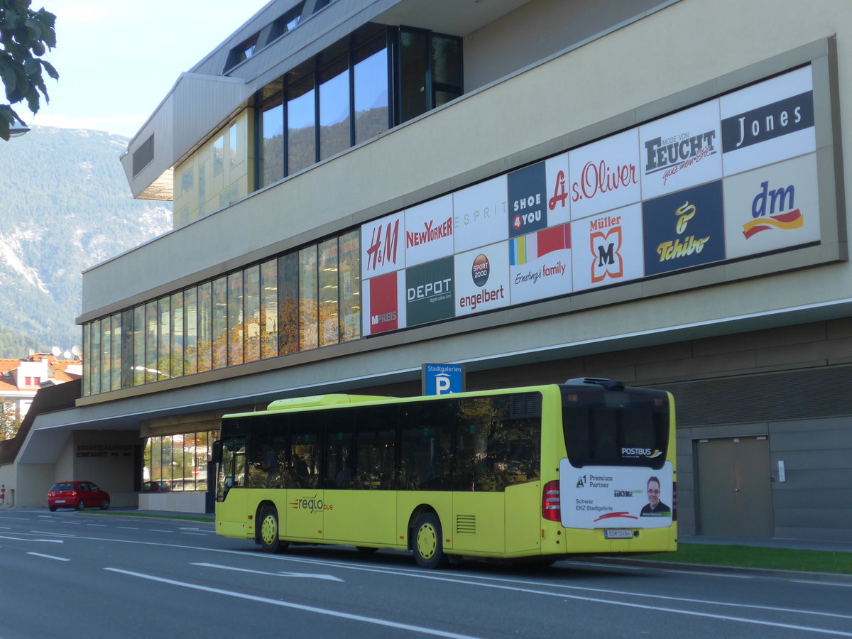 (196'903) - PostBus - BD 13'494 - Mercedes am 12. September 2018 in Schwaz, Innsbrucker Strasse