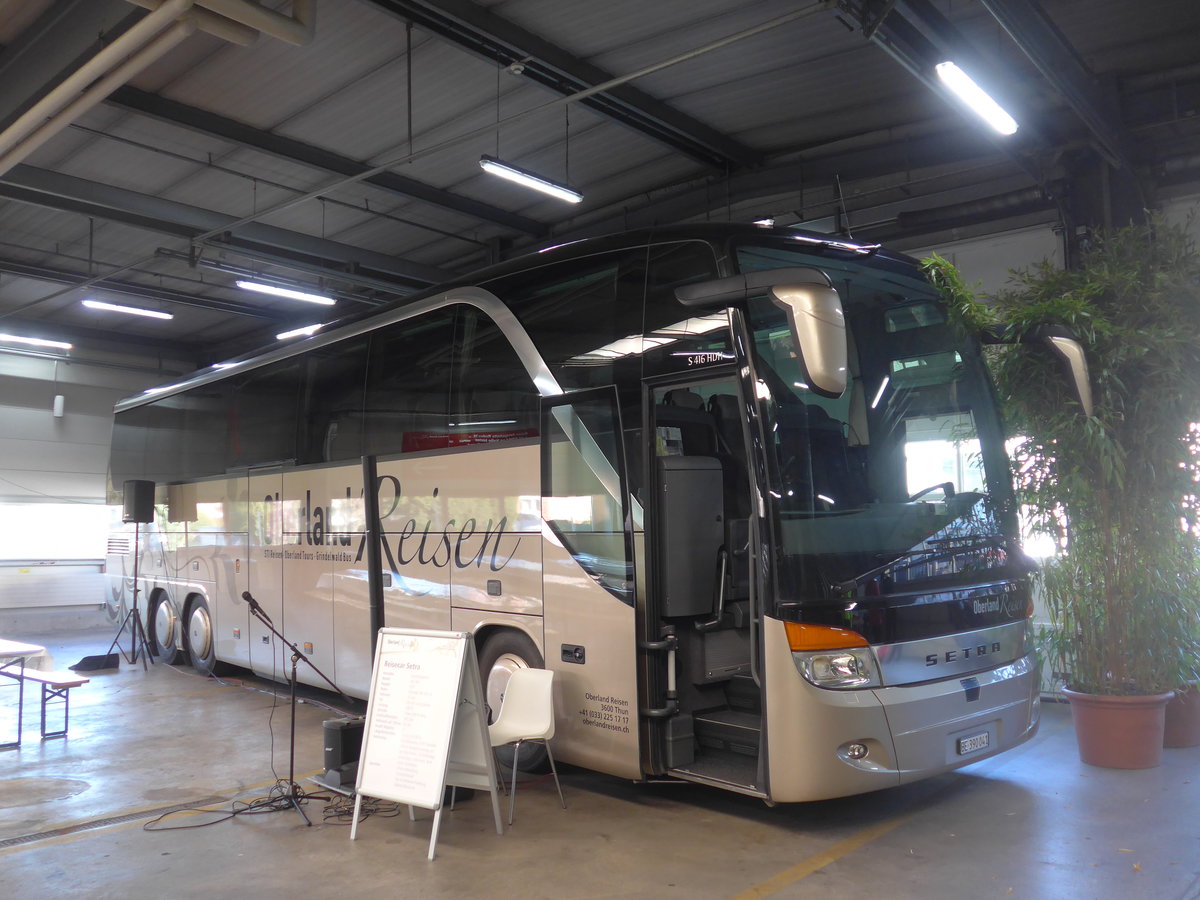 (199'568) - Oberland Reisen, Thun - Nr. 41/BE 390'041 - Setra (ex STI Thun Nr. 41) am 25. November 2018 in Thun, Garage STI