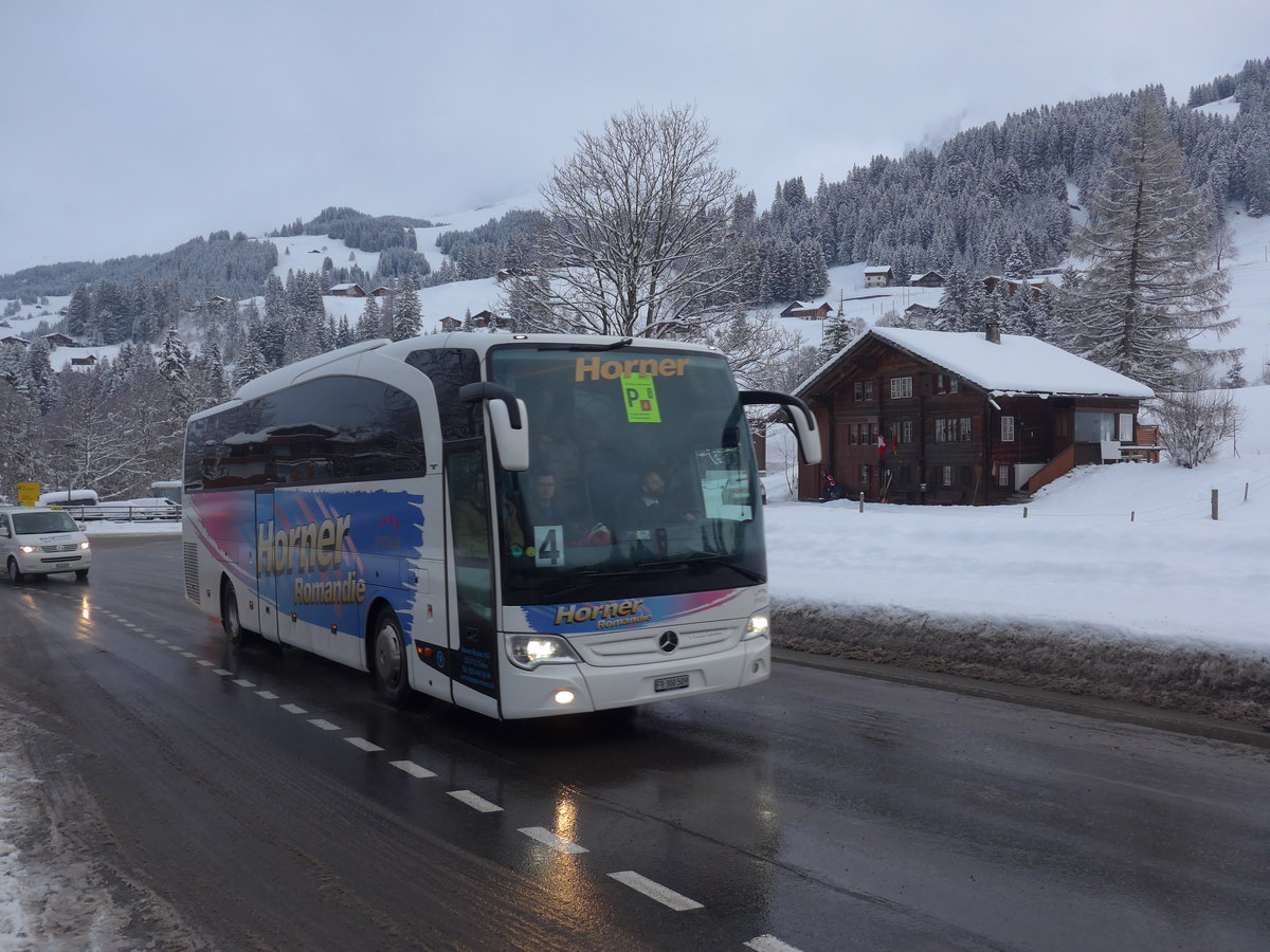 (200'773) - Horner, Tafers - Nr. 9/FR 300'509 - Mercedes am 12. Januar 2019 in Adelboden, Oey