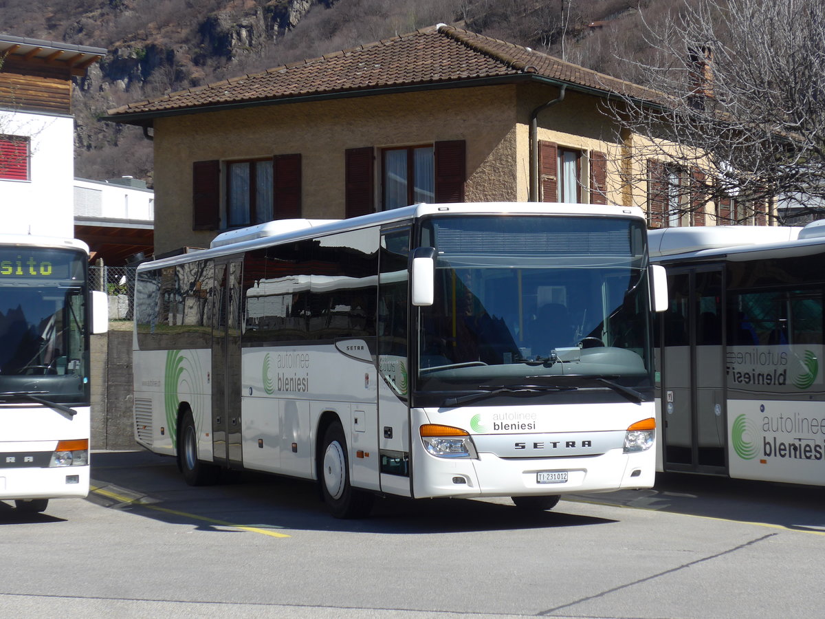 (202'558) - ABl Biasca - Nr. 12/TI 231'012 - Setra am 19. Mrz 2019 in Biasca, Garage