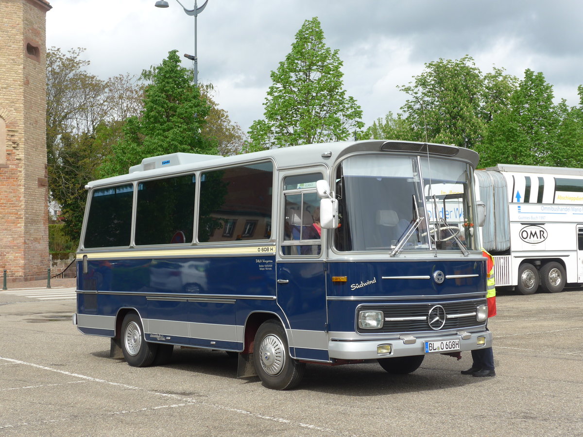 (204'026) - Aus Deutschland: Vosgerau, Balingen - BL-O 608H - Mercedes/Vetter am 26. April 2019 in Haguenau, Parkplatz