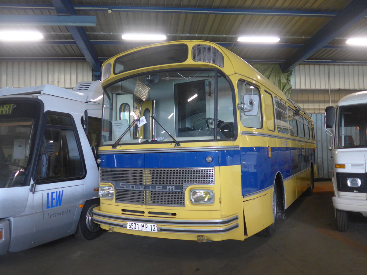 (204'306) - La Poste (AAF) - 5531 MP 12 - Saviem am 27. April 2019 in Wissembourg, Museum