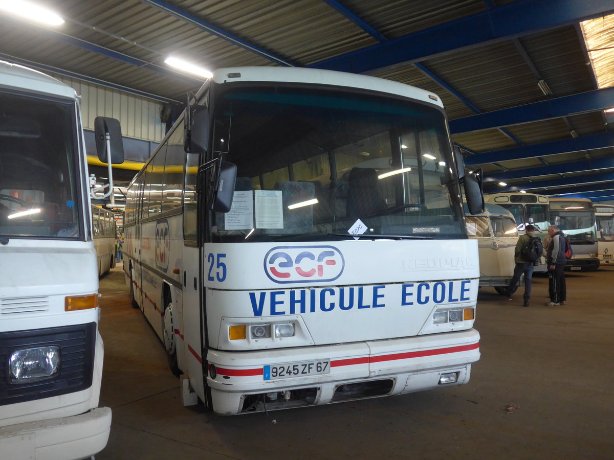 (204'307) - ECF, Haguenau (AAF) - Nr. 25/9245 ZF 67 - Neoplan (ex ETS, Ingwiller; ex Deutschland) am 27. April 2019 in Wissembourg, Museum