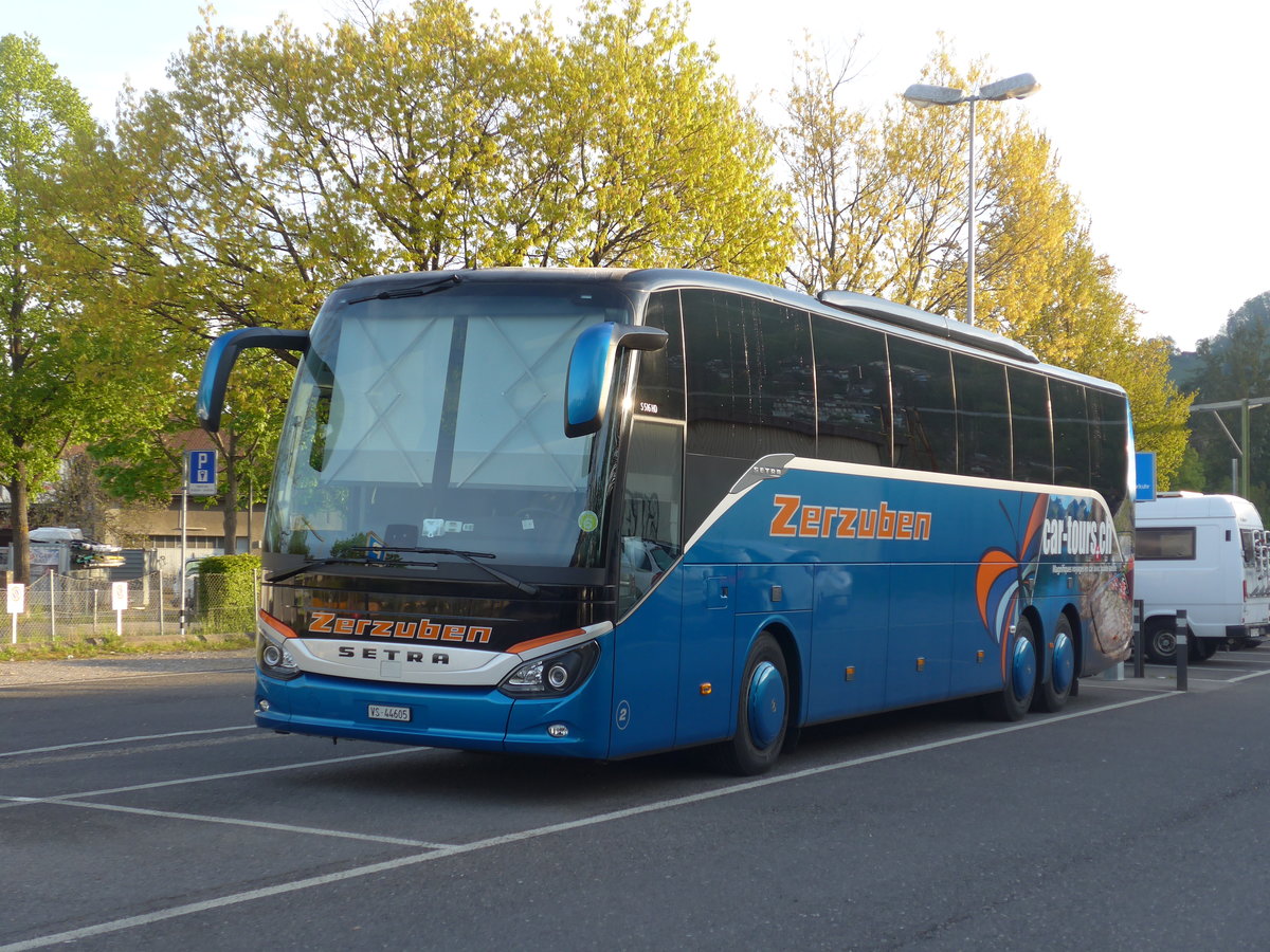 (204'579) - Zerzuben, Visp-Eyholz - Nr. 2/VS 44'605 - Setra am 7. Mai 2019 in Thun, Seestrasse