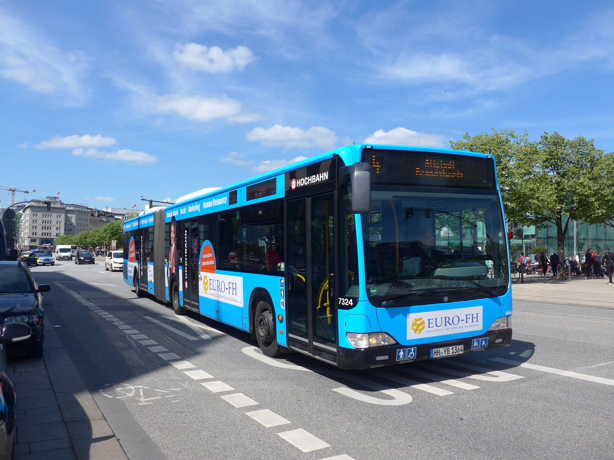 (204'948) - HHA Hamburg - Nr. 7324/HH-YB 1364 - Mercedes am 11. Mai 2019 in Hamburg, Jungfernstieg