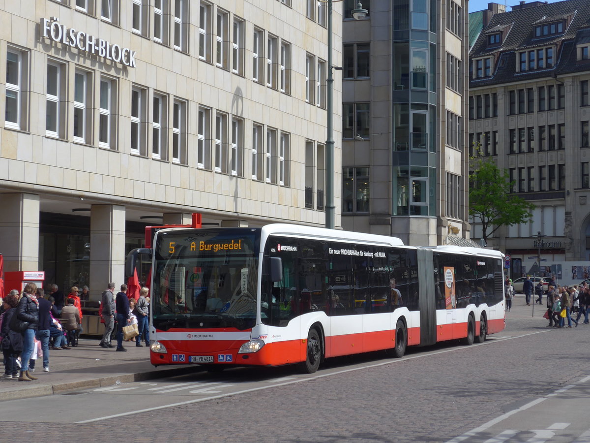 (204'952) - HHA Hamburg - Nr. 4814/HH-YB 4814 - Mercedes am 11. Mai 2019 in Hamburg, Rathausmarkt