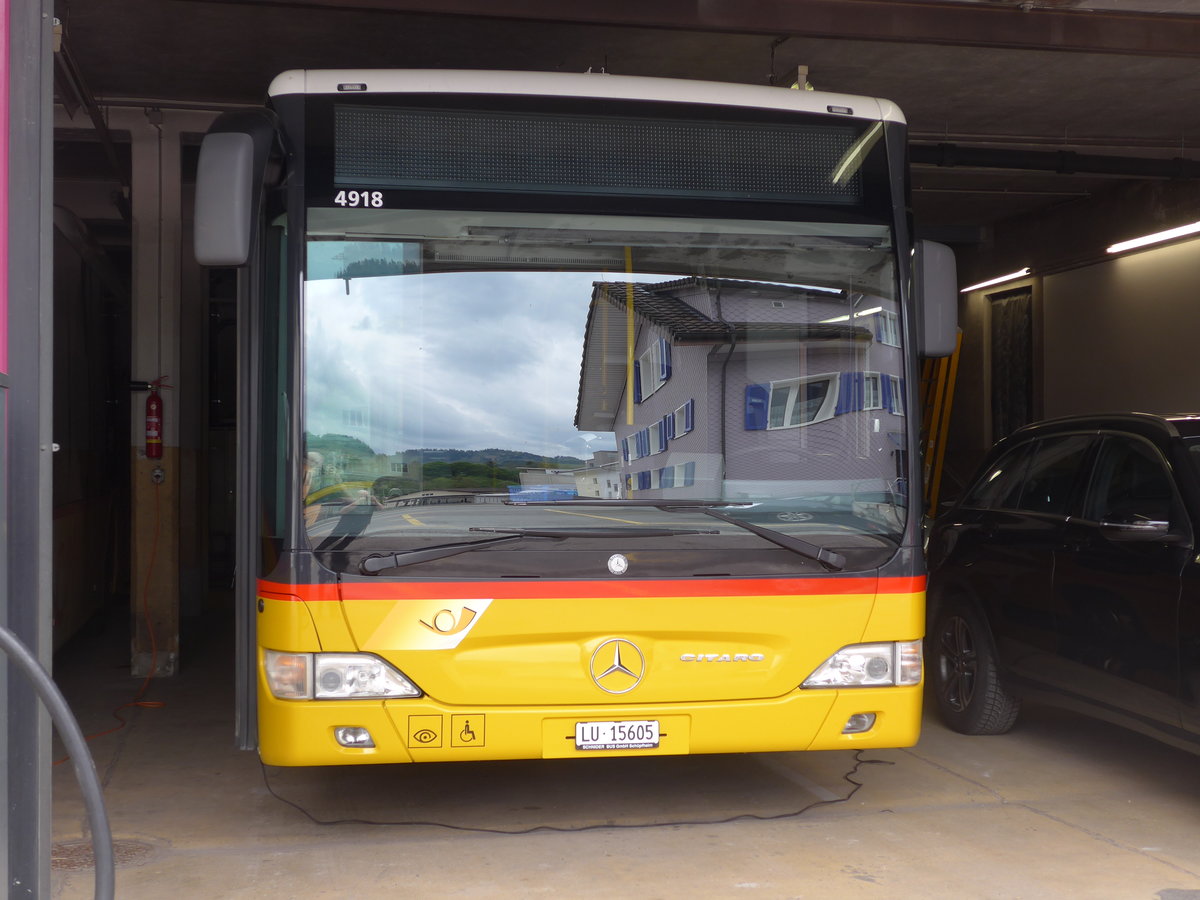 (205'580) - Schnider, Schpfheim - LU 15'605 - Mercedes am 27. Mai 2019 in Schpfheim, Garage