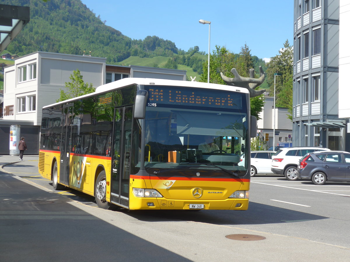 (205'592) - Thepra, Stans - Nr. 31/NW 348 - Mercedes am 30. Mai 2019 beim Bahnhof Stans