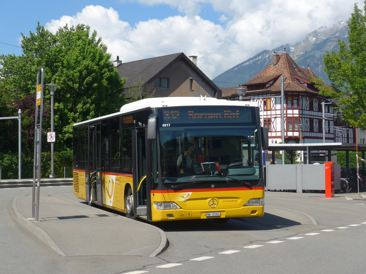 (205'605) - Thepra, Stans - Nr. 29/NW 25'361 - Mercedes am 30. Mai 2019 beim Bahnhof Stans