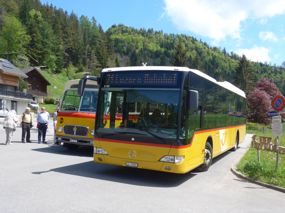 (205'634) - Bucheli, Kriens - Nr. 30/LU 15'587 - Mercedes am 30. Mai 2019 in Eigenthal, Talboden