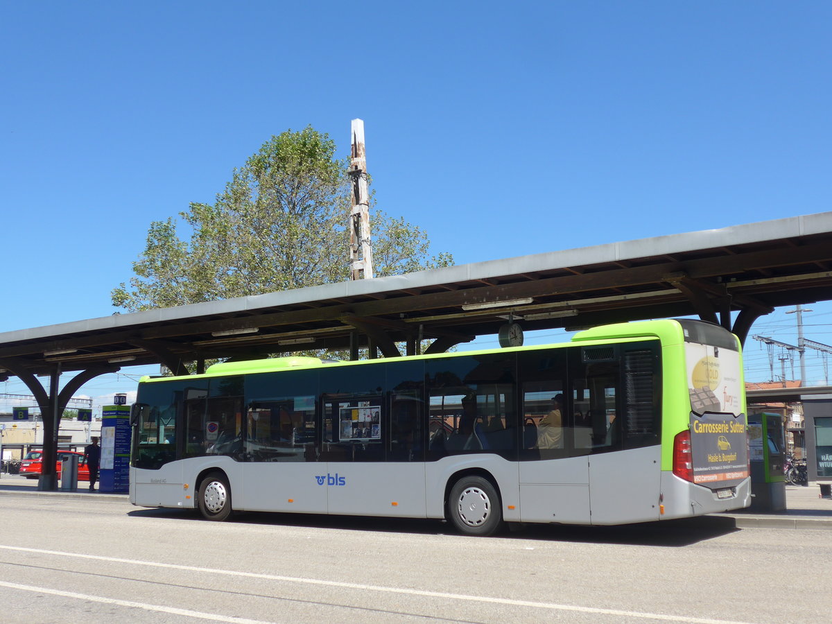 (205'713) - Busland, Burgdorf - Nr. 118/BE 828'118 - Mercedes am 2. Juni 2019 beim Bahnhof Burgdorf