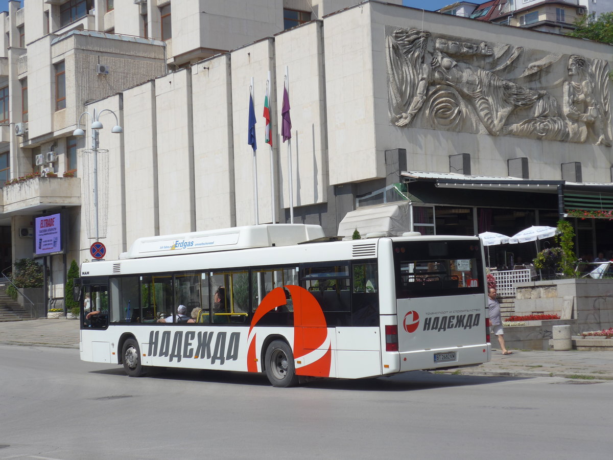 (207'363) - Gradski Transport - BT 2682 KM - MAN am 5. Juli 2019 in Veliko Tarnovo