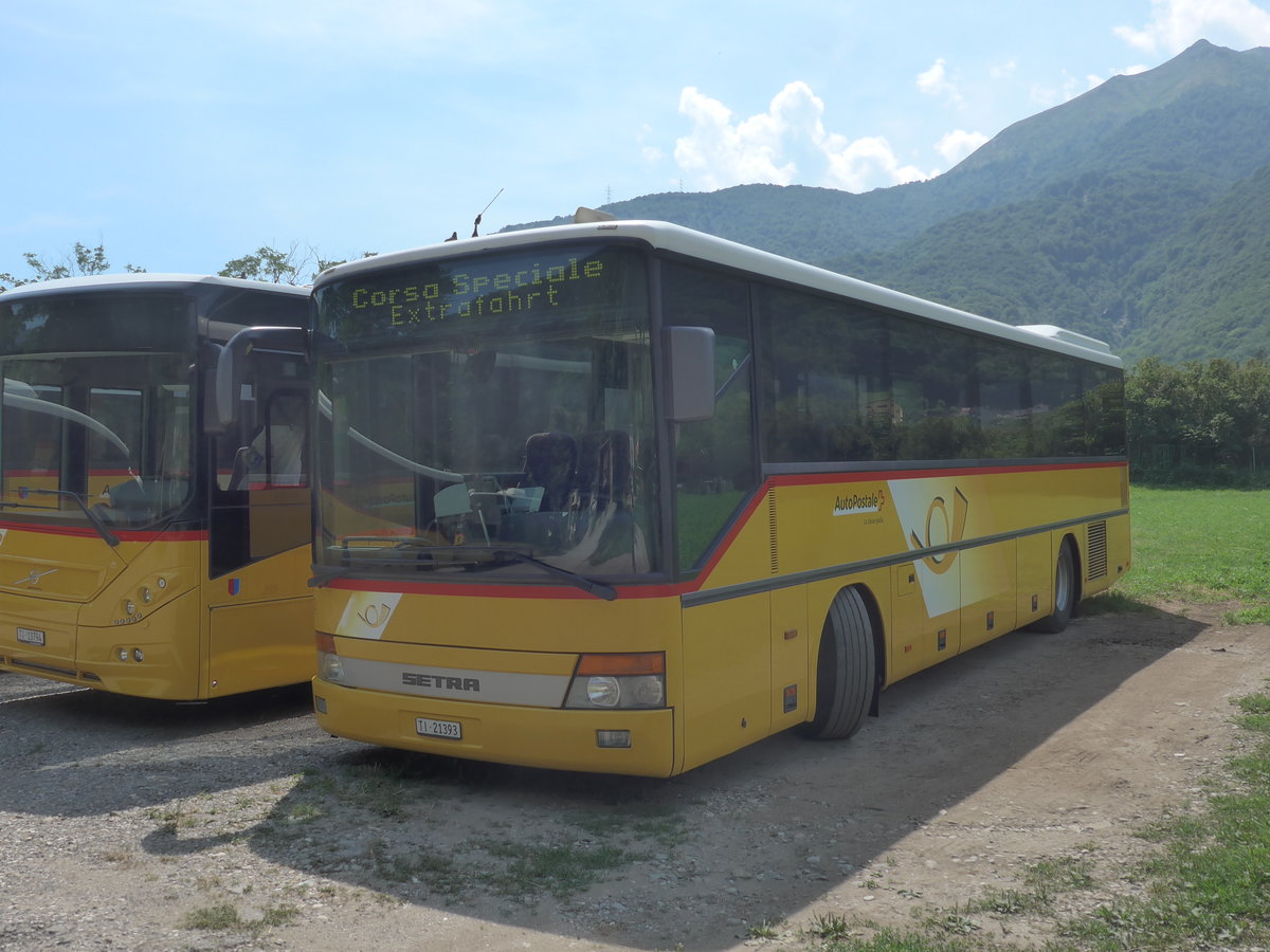 (208'065) - ATV, Rivera - Nr. 2/TI 21'393 - Setra am 21. Juli 2019 in Rivera, Garage