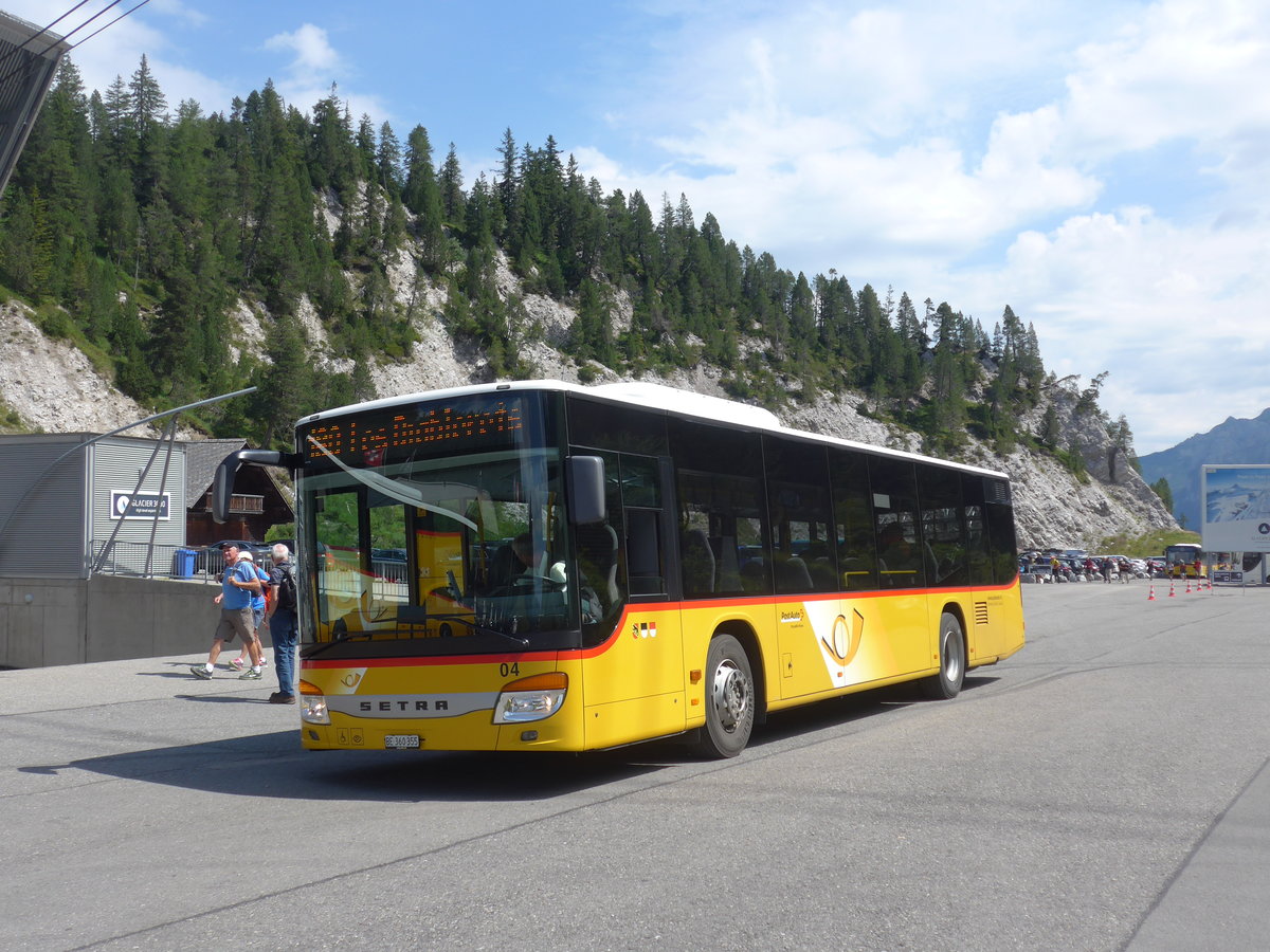 (208'506) - Kbli, Gstaad - Nr. 4/BE 360'355 - Setra am 5. August 2019 in Les Diablerets, Col du Pillon