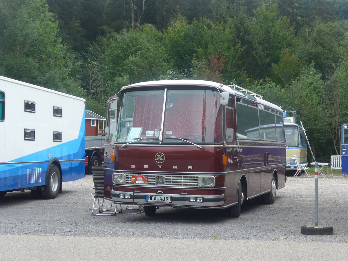 (208'825) - Aus Deutschland: Abele, Bad Windsheim - NEA-AJ 9H - Setra am 17. August 2019 in Atzmnnig, Schutt