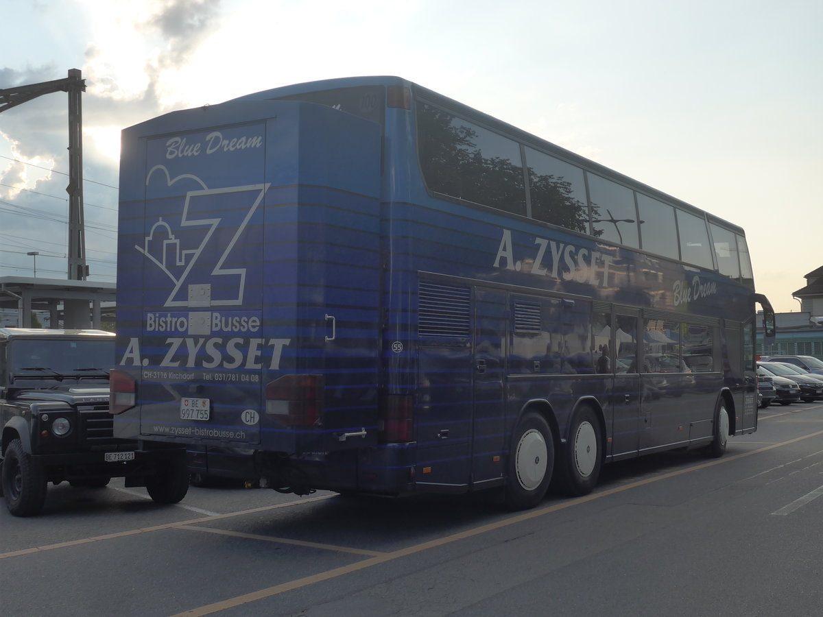 (209'122) - Zysset, Kirchdorf - Nr. 55/BE 997'755 - Setra (ex Nr. 88) am 29. August 2019 in Thun, CarTerminal