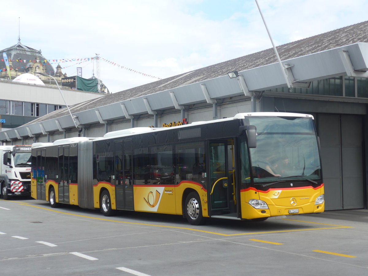 (209'219) - PostAuto Bern - Nr. 631/BE 734'631 - Mercedes am 1. September 2019 in Bern, Postautostation