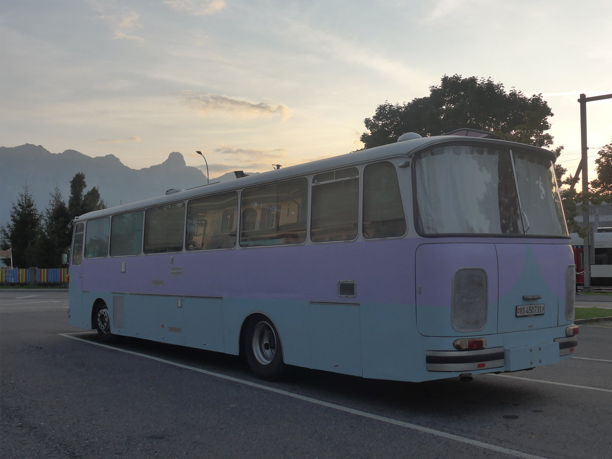 (209'648) - Roch, Crans-Montana - VS 450'731 - Setra am 14. September 2019 in Thun, Seestrasse