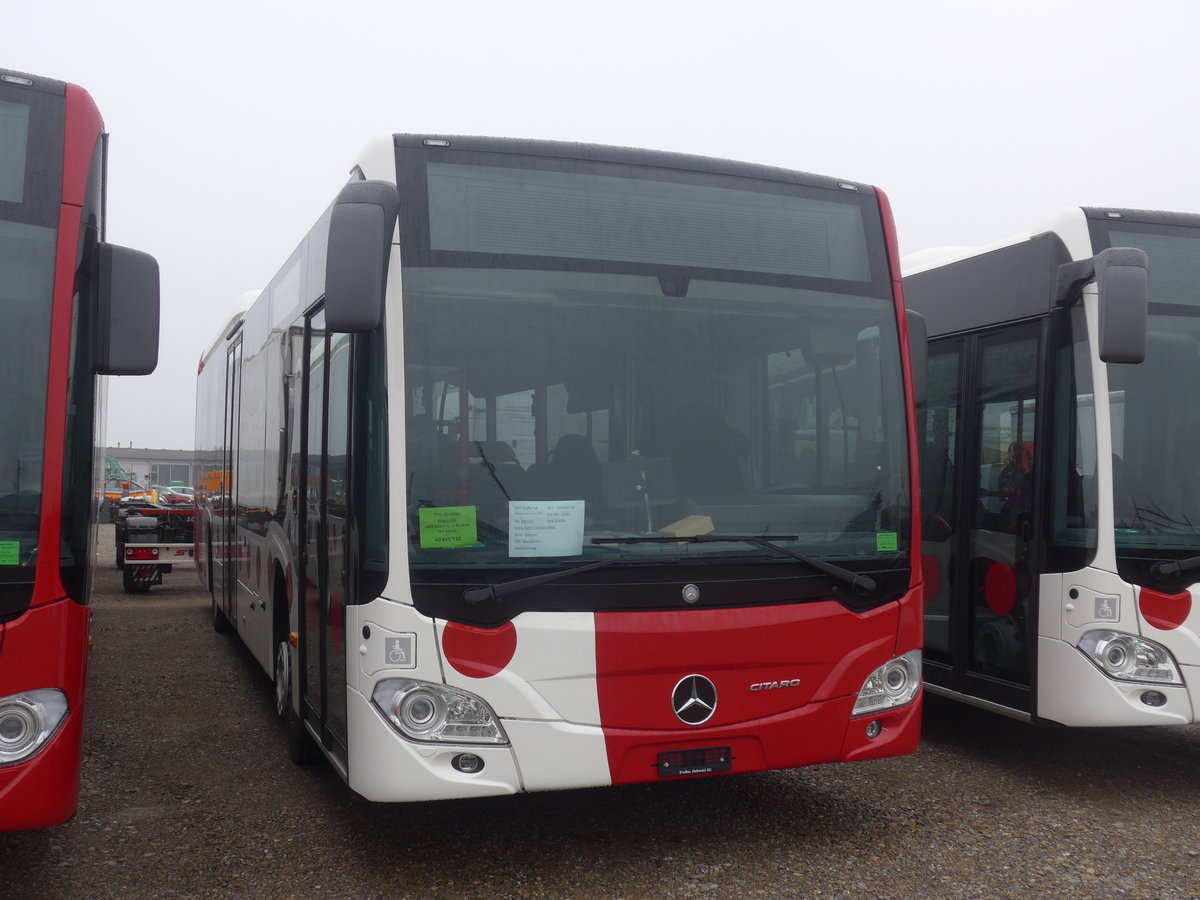 (209'922) - TPF Fribourg - Nr. 1031 - Mercedes am 6. Oktober 2019 in Wil, Larag