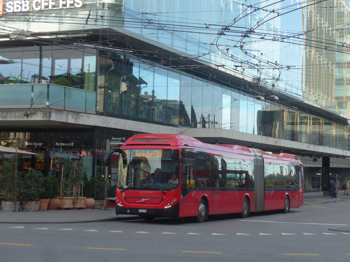 (210'087) - Bernmobil, Bern - Nr. 890/BE 832'890 - Volvo am 12. Oktober 2019 beim Bahnhof Bern