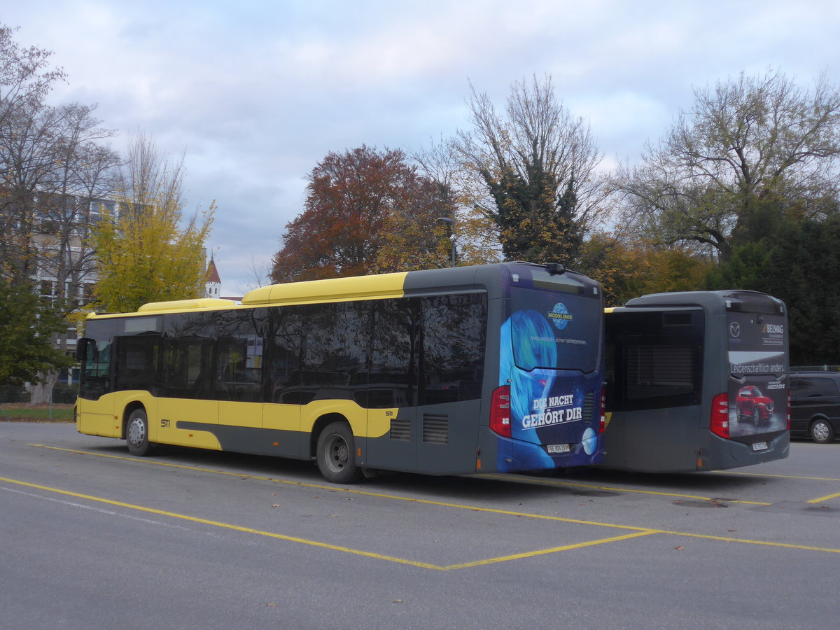 (210'954) - STI Thun - Nr. 190/BE 804'190 - Mercedes am 9. November 2019 bei der Schifflndte Thun